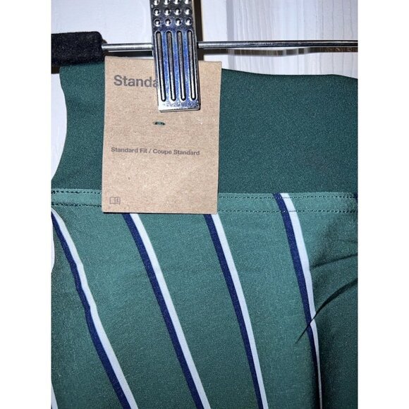 NWT NIKE Court Skirt Shorts Tennis Dri Fit Green White Striped Sz M - Picture 7 of 11